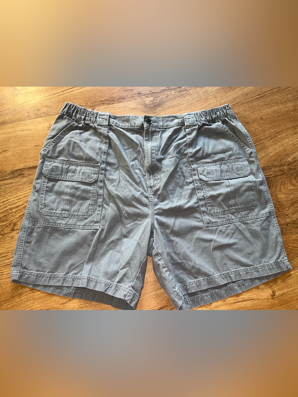 Croft & Barrow Gray Cargo Shorts Men’s size 44